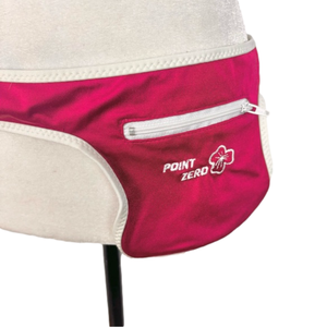 Point Zero red swimsuit belt